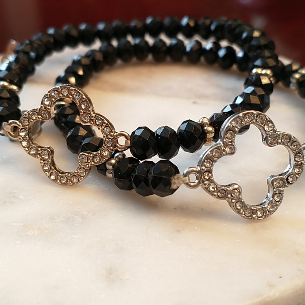 2 stretch bracelets - Picture 3 of 3